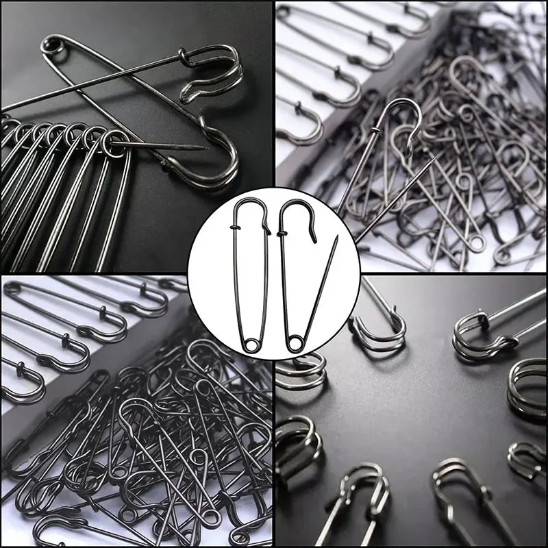 Extra-Large Heavy Duty Stainless Steel Safety Pins (3 inches)