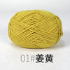 4-Ply Soft Cotton Blend Yarn for Knitting and Crochet
