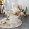 Housse de Coussin en Coton Bouffant avec Frange