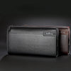 Premium Men's Business Handbag with Large Capacity and Zipper Closure