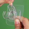 Self-Adhesive Adjustable Curtain Rod Brackets