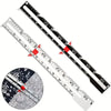 Adjustable Metal Sewing Gauge with Sliding Marker
