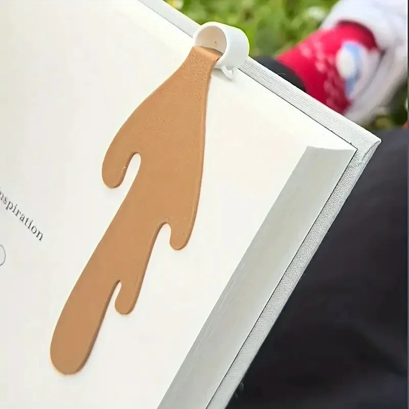 Creative Coffee Cup Bookmark for Book Lovers