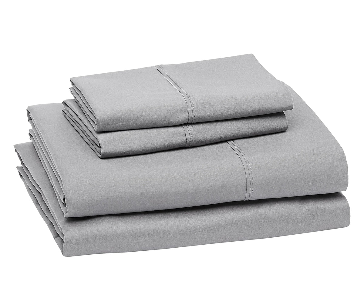 Ultra-Soft Microfiber 4-Piece Bed Sheet Set
