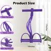 6-Tube Resistance Band Pedal Puller for Full-Body Fitness