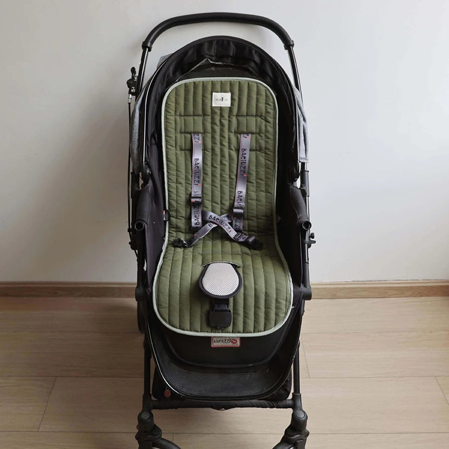 Universal Baby Stroller Seat Pad – Warm, Anti-Slip Cushion for All Seasons