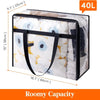 Extra-Large Waterproof Storage Bag with Handle and Zipper