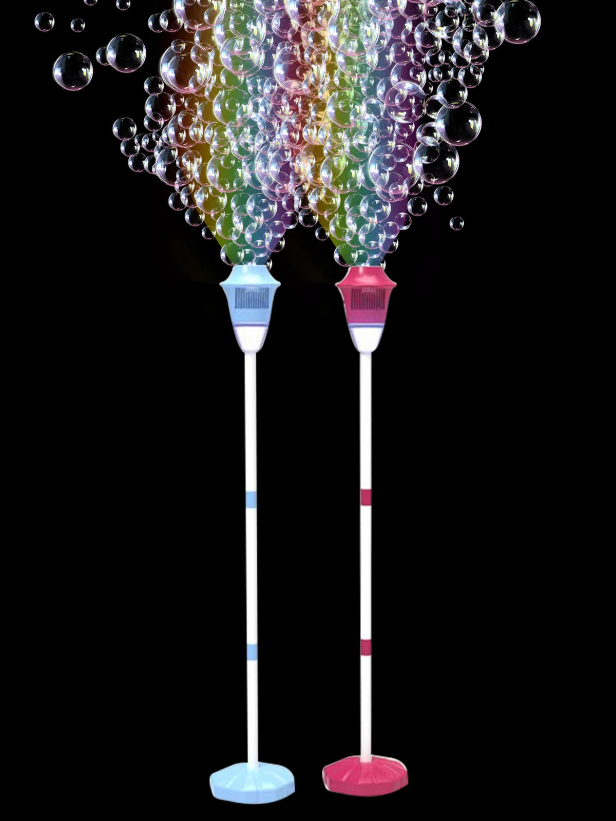 LED Bubble Machine for Parties — Cordless, Automatic