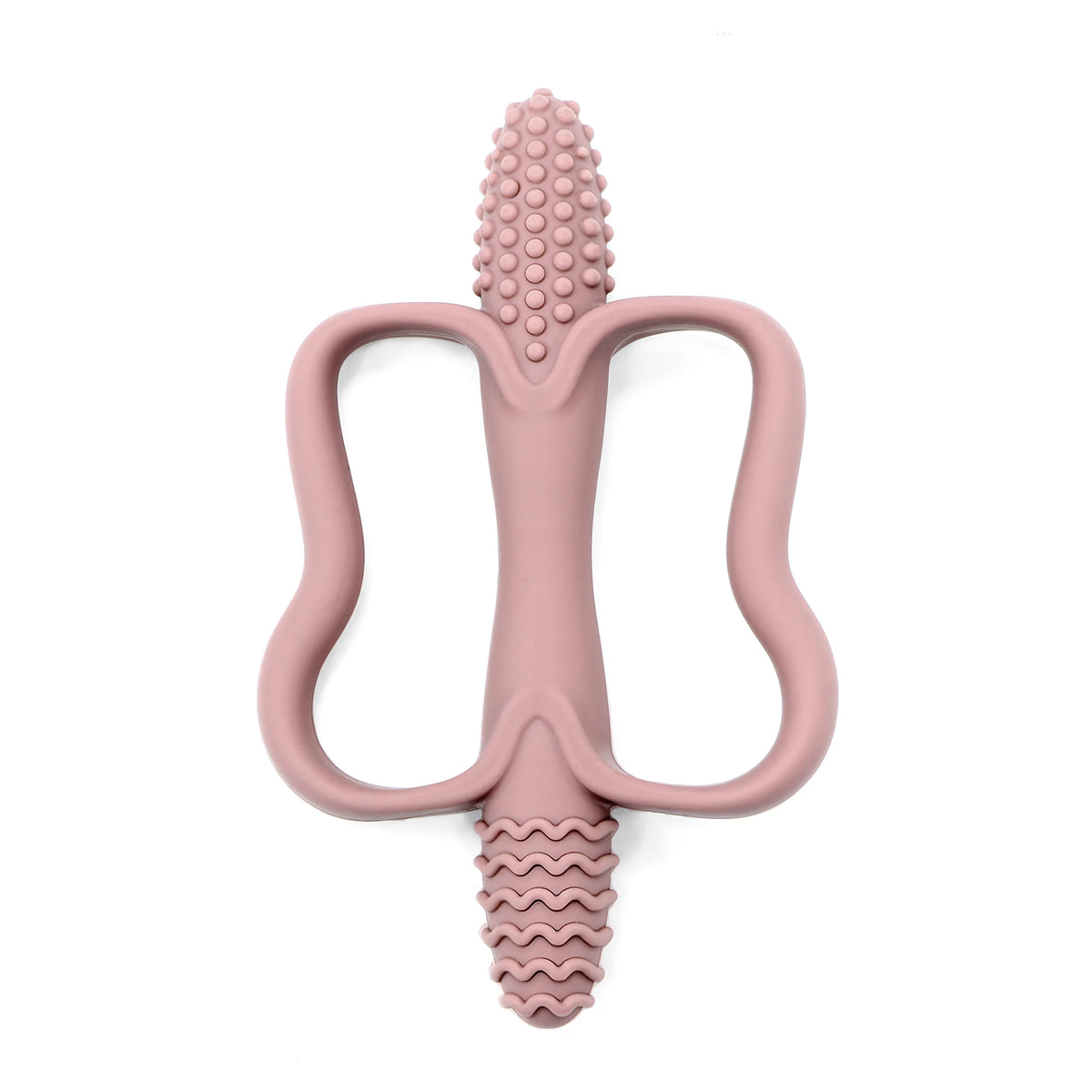 Silicone Teething Stick with Handle – Soft & Safe for Babies