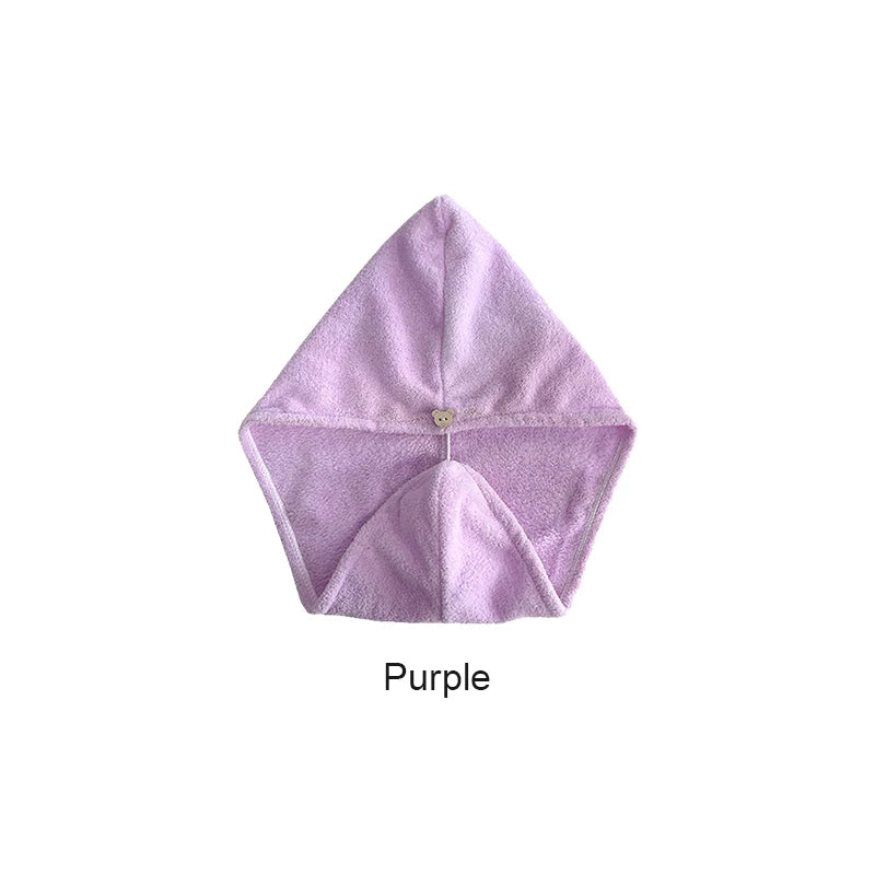 Quick-Dry Microfiber Hair Towel Wrap