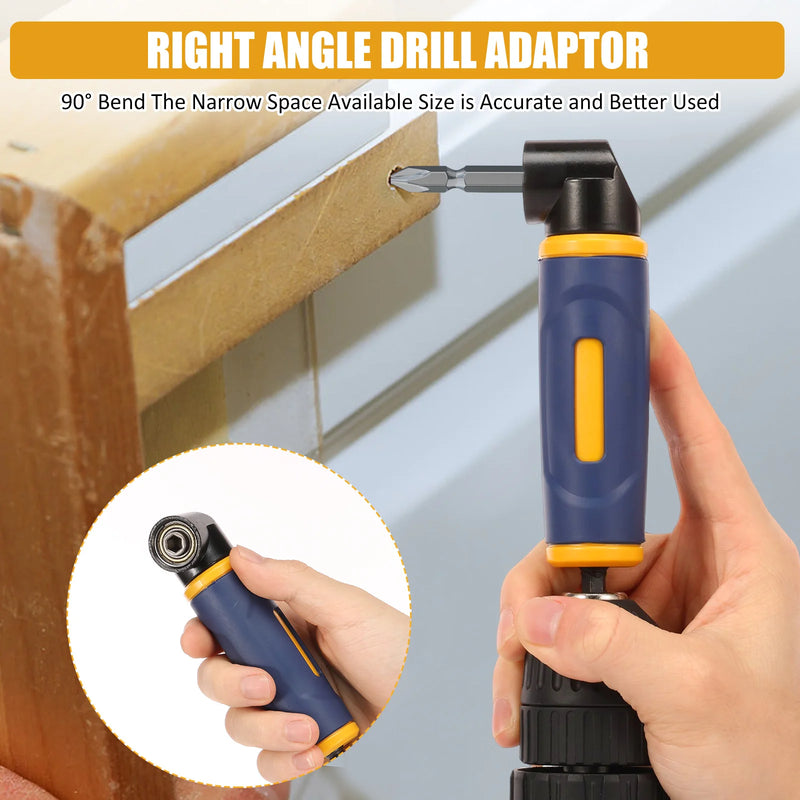 Right Angle Drill Attachment for Tight Spaces