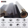 Black Silver One-Way Mirror Window Film