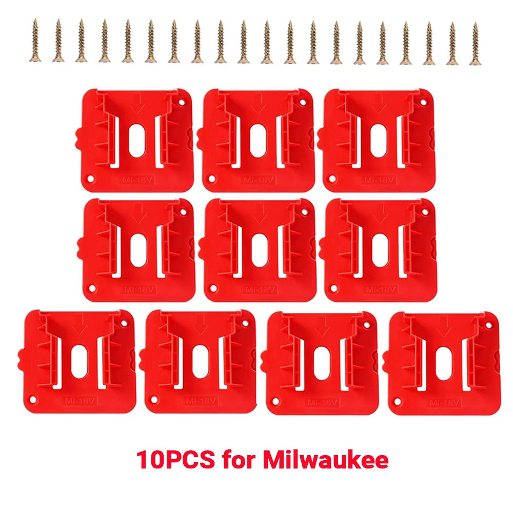 18V Li-ion Battery Storage Bracket for Milwaukee M18