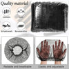 Disposable Bouffant Hair Caps (100 Pack)
