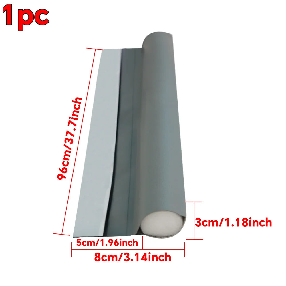 Under-Door Draft Stopper with Adjustable Seal Strip