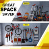 Heavy-Duty Wall Mount Metal Hooks for Garage and Workshop Storage