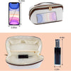 Large-Capacity Waterproof Travel Makeup Bag with Durable PU Leather & Smart Organization