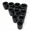 Heavy-Duty Square Drive Impact Socket Adapter Set