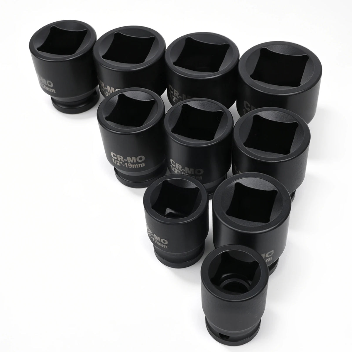 Heavy-Duty Square Drive Impact Socket Adapter Set