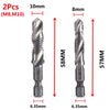 Metric Thread Tap Set - Titanium Coated HSS Drill Bits