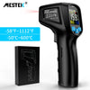 High-Temperature Infrared Thermometer with Color Screen and Humidity Sensing