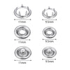 Iron Snap Buttons for DIY Sewing (Set of 50)