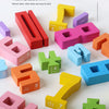 Montessori Wooden Number Puzzle - Counting & Stacking Toy for Kids