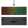 Compact 68-Key RGB Gaming Keyboard with USB Wired Connection
