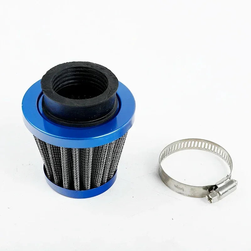 Universal Motorcycle Air Filter with Adjustable Clamp