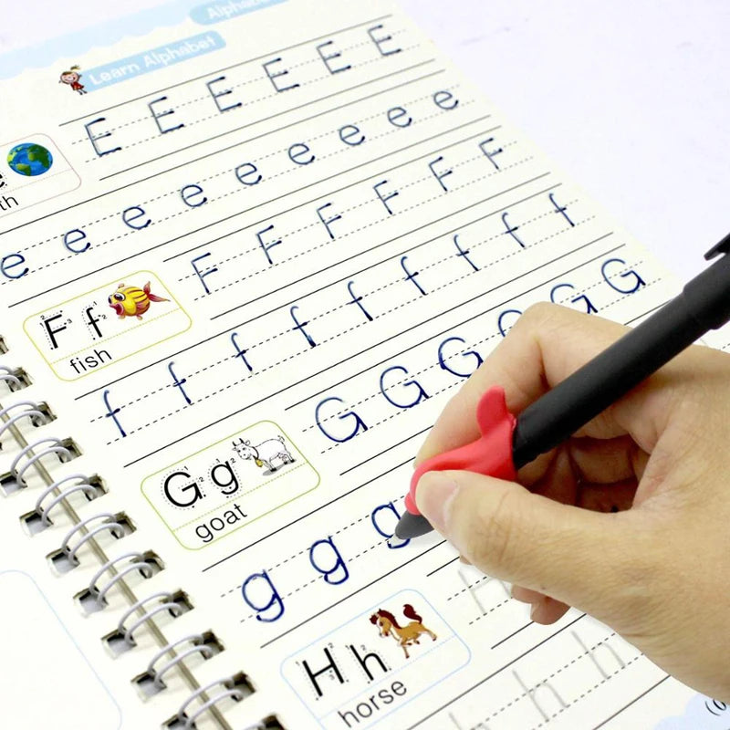 Magic Reusable Handwriting Practice Books for Kids