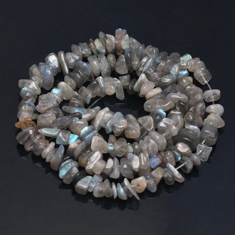 Natural Stone Beads Strand for Jewelry Making – Irregular Crystal Agate Chips