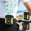 Portable Waist Fan with Flashlight & Power Bank