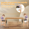 Toddler Booster Seat with Memory Foam Cushion and Safety Belts