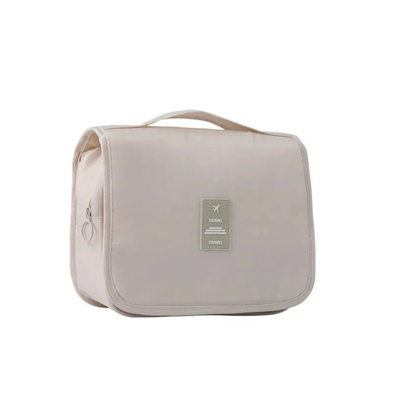 Aufhängbare Reise-Makeuptasche mit Nass- & Trockentrennung