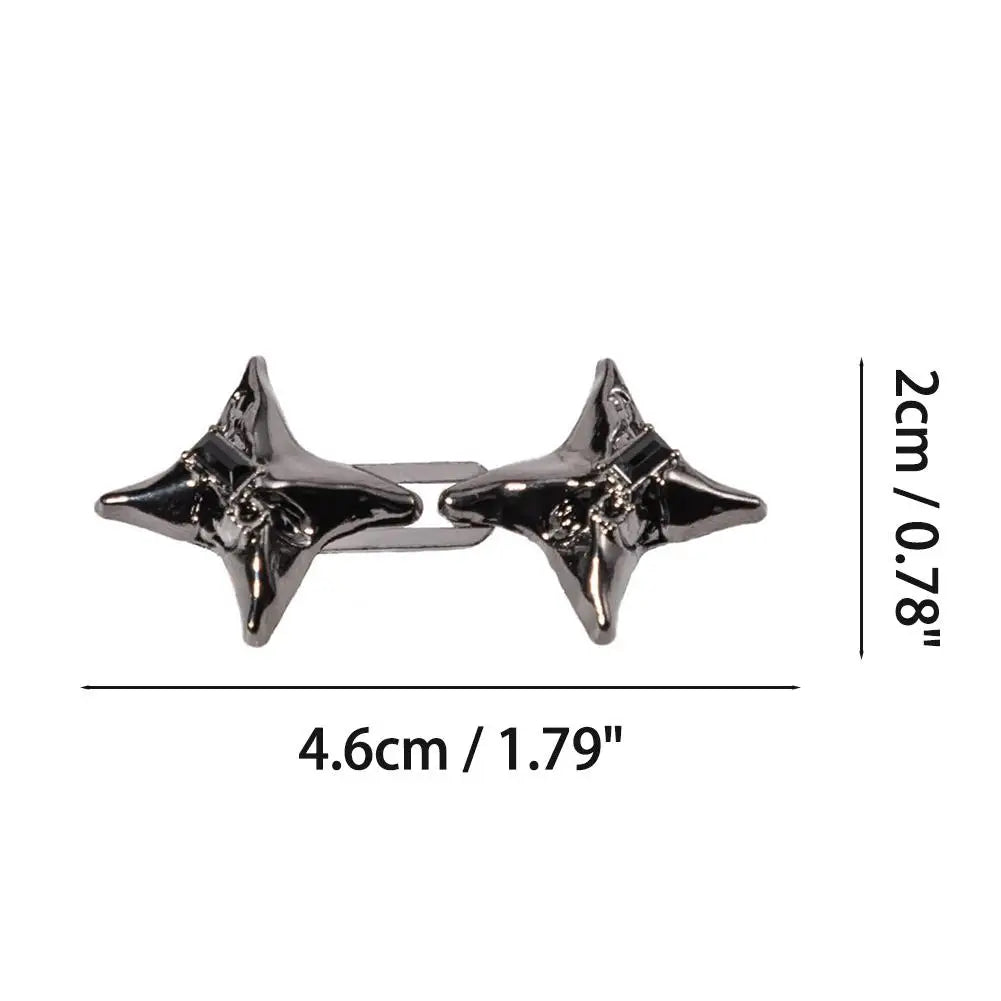 Adjustable Four-Point Star Waist Tightening Buckle