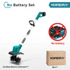 1500W Brushless Cordless Garden Tiller & Cultivator