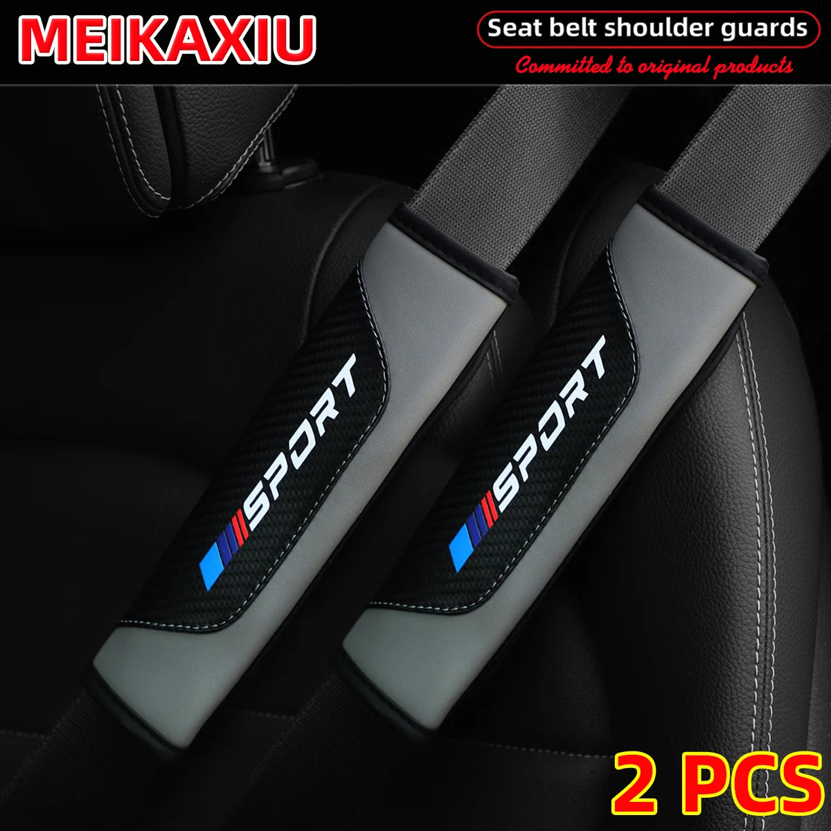 Carbon Fiber Seat Belt Shoulder Pad Cover