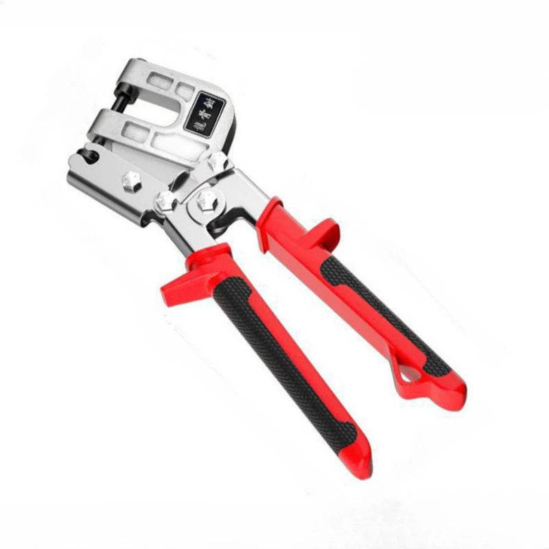 Aluminum Alloy Double-Handed Stud Crimper for Drywall and Ceiling Work