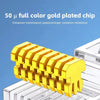 RJ45 Pass-Through Connectors with Gold-Plated Contacts