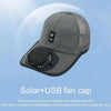 Gorra con Ventilador Solar