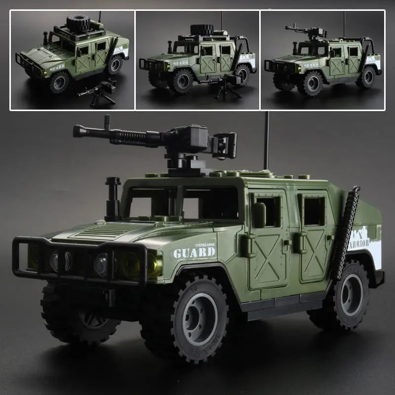 Military Tactical Base Building Blocks Set
