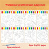 Complete Art Set with Paper, Brushes, and Paints