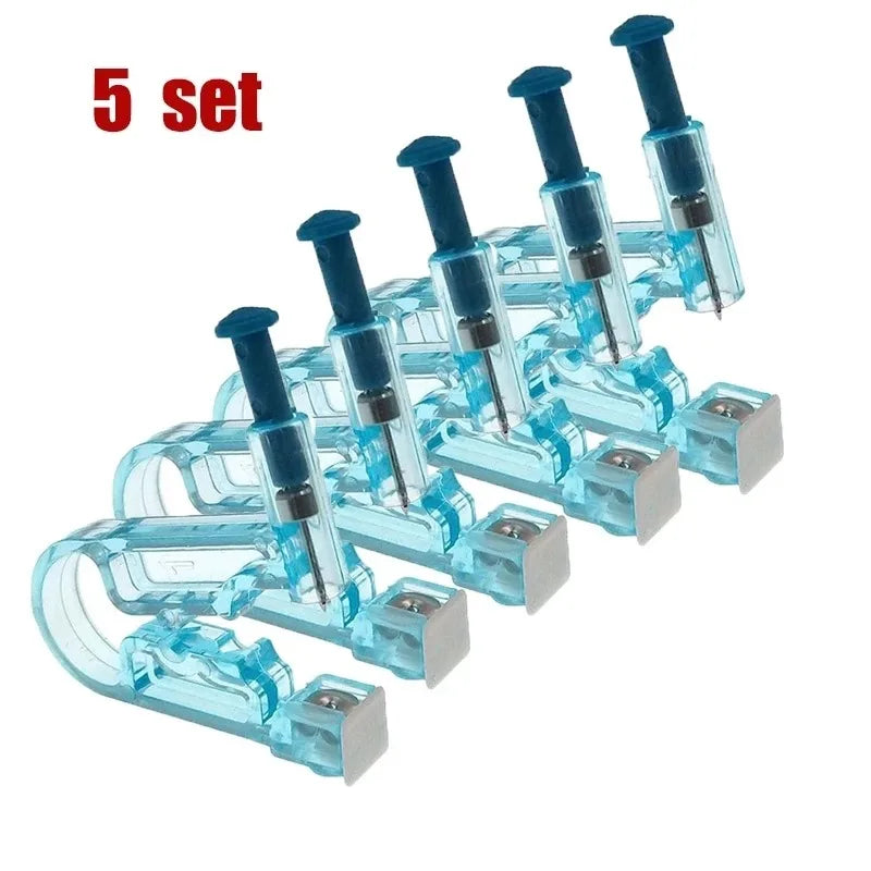 Disposable Ear Piercing Gun Kit with Stainless Steel Studs