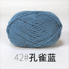 4-Ply Soft Cotton Blend Yarn for Knitting and Crochet
