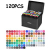 Professional Dual-Tip Art Markers Set for Drawing & Illustration
