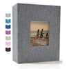 Linen 4x6 Photo Album with 600 Pockets