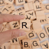 Wooden Alphabet & Number Learning Blocks Set (100 Pieces)