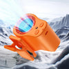 Portable USB Rechargeable Clip-On Fan with LED Display