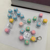LED Light-Up Keyboard Keychain Fidget Toy