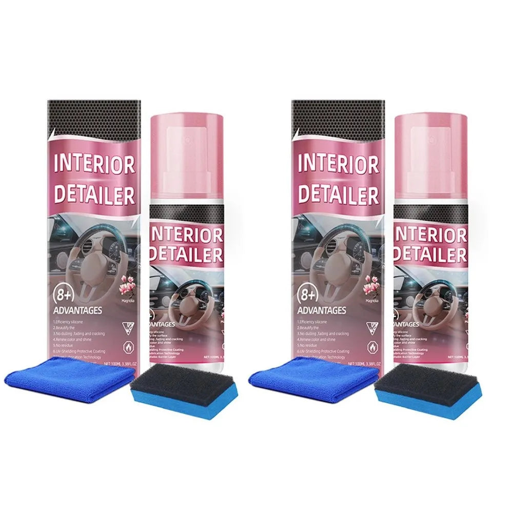 Rinse-Free Car Interior Cleaner & Polishing Spray